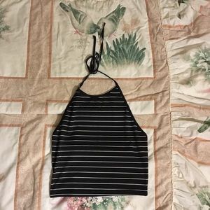 Striped Halter Tank